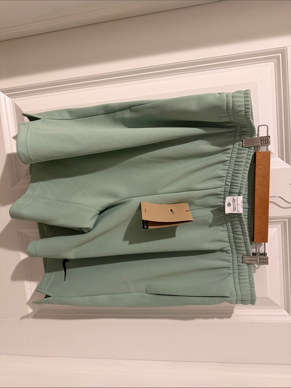 Nike Men’s Mint Green Dri-fit Athletic Shorts